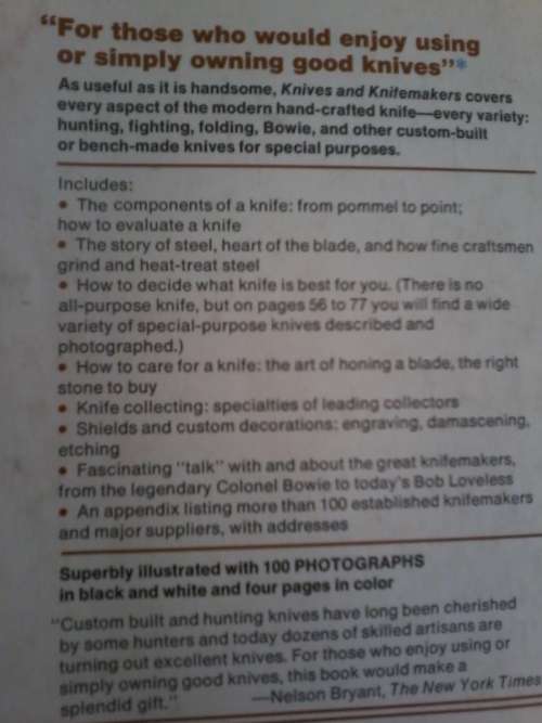 KNIVES AND KNIFEMAKERS by SID LATHAM