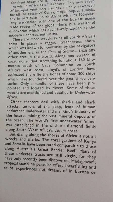 UNDERWATER AFRICA by AL J VENTER