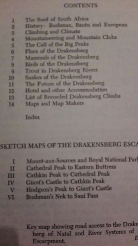 THE DRAKENSBERG OF NATAL by DOYLE R LIEBENBERG