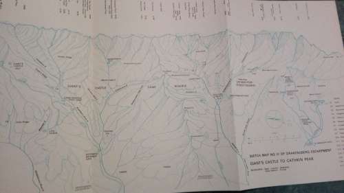 THE DRAKENSBERG OF NATAL by DOYLE R LIEBENBERG