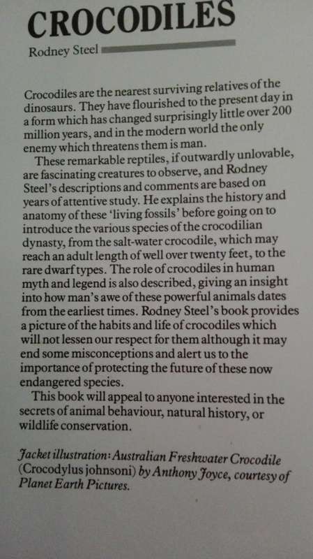 CROCODILES by RODNEY STEEL ( Remarkable Reptiles )
