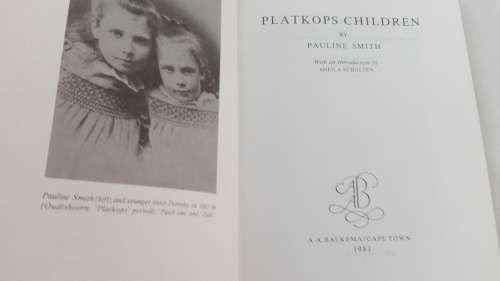 THREE BOOKS by PAULINE SMITH PLATKOPS CHILDREN ; THE BEADLE and THE LITTLE KAROO