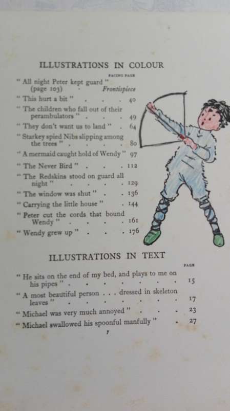 J M BARRIE`S PETER PAN AND WENDY retold by MAY BYRON Published 1951