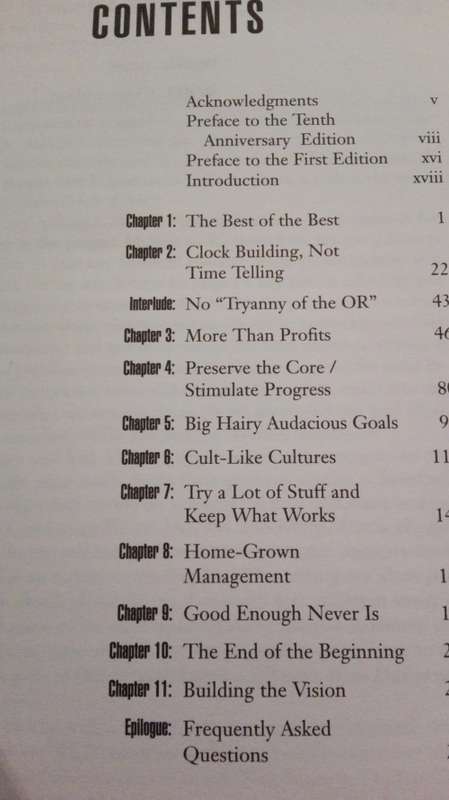 BUILT TO LAST by JIM COLLINS Same Author of Good to Great