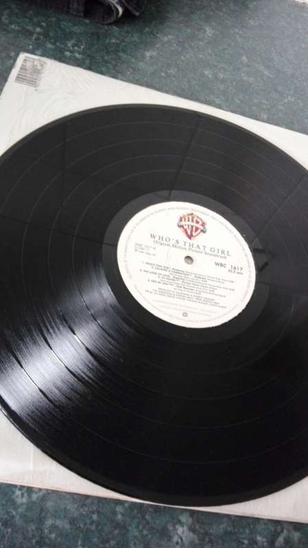THREE MADONNA LP''S TRUE BLUE ; LIKE A VIRGIN ; WHO'S THAT GIRL