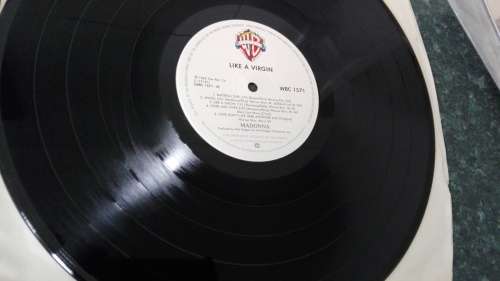 THREE MADONNA LP''S TRUE BLUE ; LIKE A VIRGIN ; WHO'S THAT GIRL