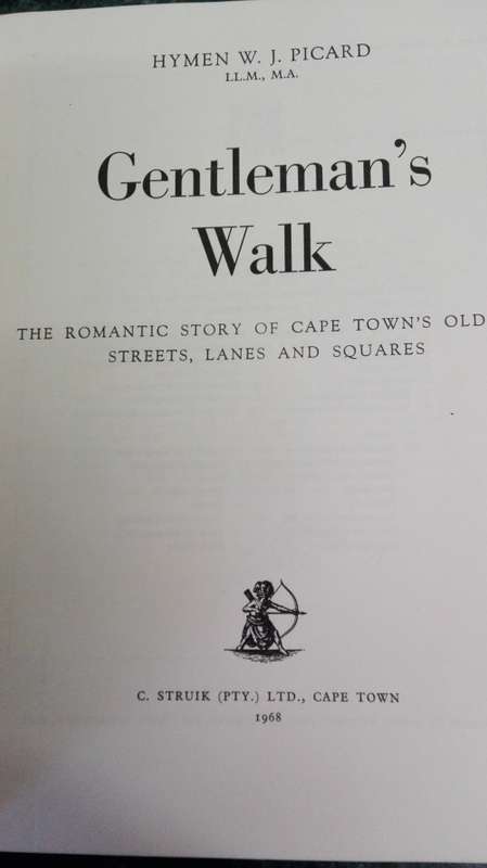 2 Books by H W J PICARD  ; GENTLEMAN'S WALK  plus LORDS OF STALPLEIN