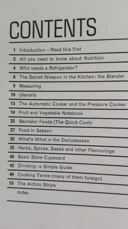 ACTION COOKBOOK BY LEN DEIGHTON First Edition 1965