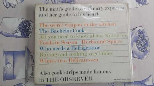 ACTION COOKBOOK BY LEN DEIGHTON First Edition 1965