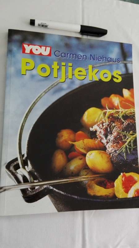 3 books CALTEX POTJIESKOS and BRAAI plus Caltex Outdoor plus YOU CARMEN NIEHAUS  :POTJIEKOS  -