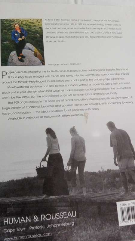 3 books CALTEX POTJIESKOS and BRAAI plus Caltex Outdoor plus YOU CARMEN NIEHAUS  :POTJIEKOS  -