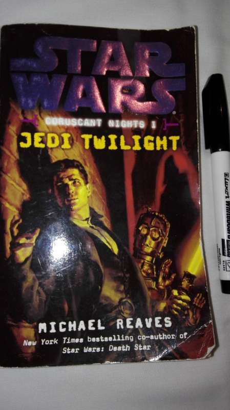 STAR WAR Book JEDI TWILIGHT BY MICHAEL REAVES