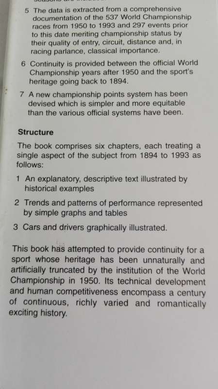 GRAND PRIX A Century of Racing by Patrick O'Brien AA Racing Kyalami :Motor Racing History Statistics