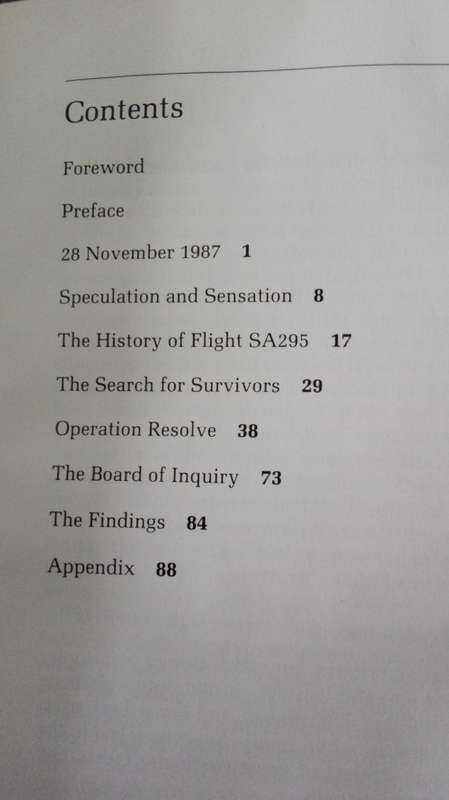 HELDERBERG DEATH FLIGHT SA 295 by RONNIE WATT (South African Airways  areoplane  crash )