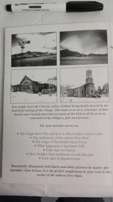 ALL OUR YESTERDAYS Anecdotal History of the Clarens Valley