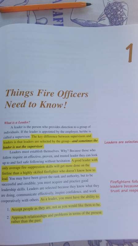 LEADERSHIP FOR THE WILDLAND FIRE OFFICER  Fighting Veld Fires