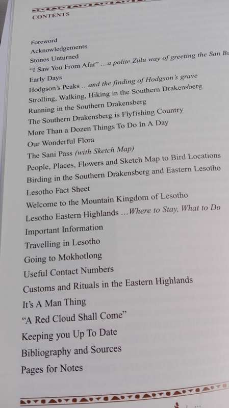 STONES UNTURNED A guide to the Southern Drakensberg ARTHUR CHAMPKINS