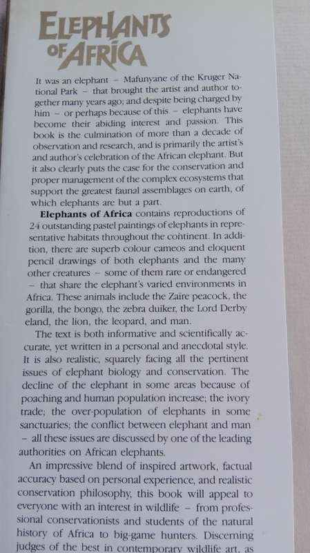 ELEPHANTS OF AFRICA PAUL BOSMAN AND ANTHONY HALL MARTIN with Foreword by Anton Rupert