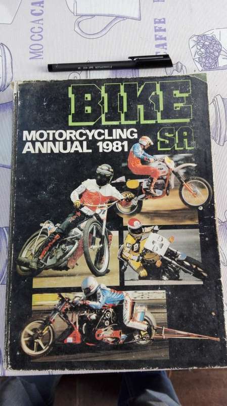 Book ; BIKE SA MOTORCYCLING ANNUAL 1981 (South African Motor Cycling )