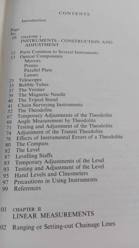 PLANE and GEODETIC SURVEYING for ENGINEERS by the late David Clark Vol 1 Plane Surveying 1977