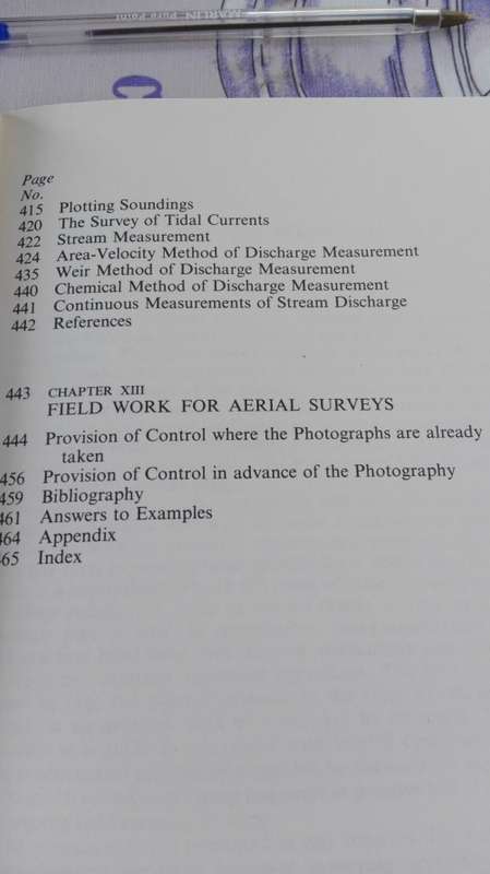 PLANE and GEODETIC SURVEYING for ENGINEERS by the late David Clark Vol 1 Plane Surveying 1977