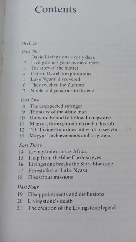 THE OTHER LIVINGSTONE JUDITH KISTOWEL