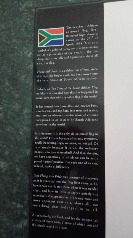 FLYING WITH PRIDE The story of the South African flag text by Denis Beckett Fwd Cyril Ramaphosa