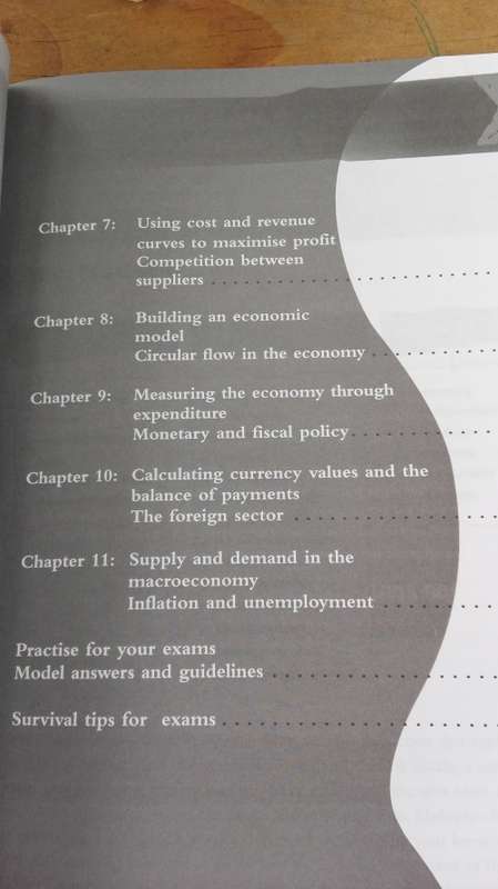 X KIT Undergraduate ECONOMICS  (Second Hand but Condition very good )