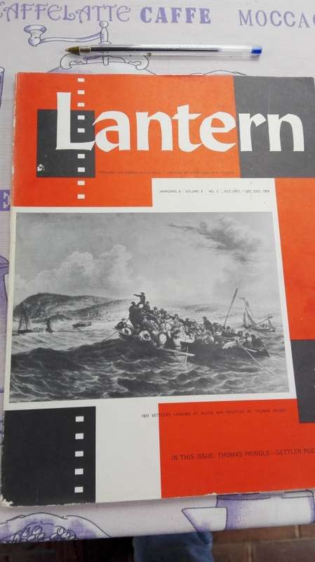 LANTERN MAGAZINE Volume 9 No 2 Oct/Okt -Dec /Des 1959 ( Thomas Pringle and Maggie Laubser articles)