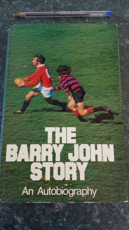 THE BARRY JOHN STORY AN Autobiography ( Great Rugby Flyhalf )