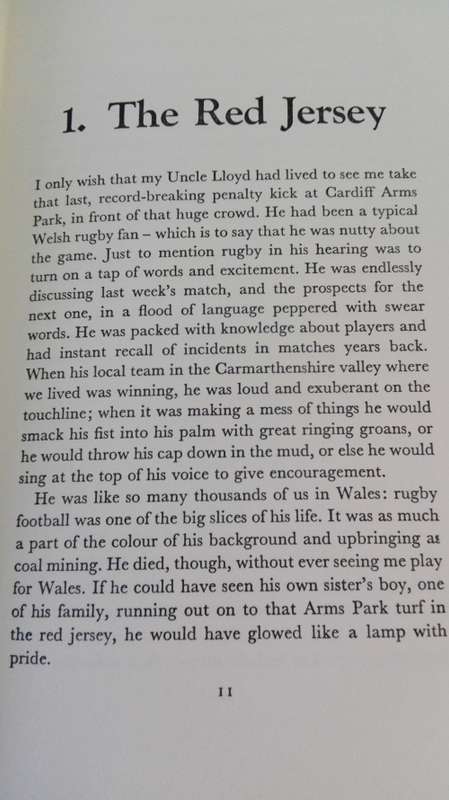 THE BARRY JOHN STORY AN Autobiography ( Great Rugby Flyhalf )