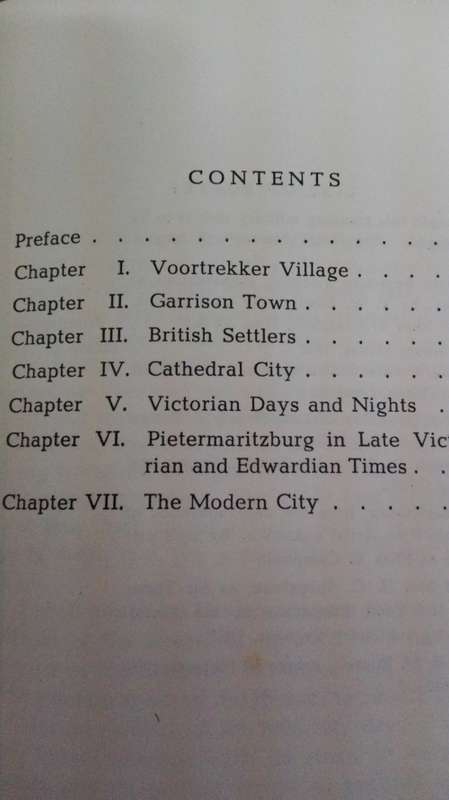 PORTRAIT OF A CITY ( Pietermaritzburg ) ALAN HATTERSLEY  Prof of History University of Natal