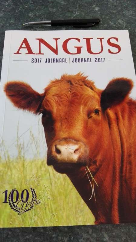 ANGUS 2017 JOERNAAL / JOURNAL 100 YEARS  includes 2017 Breed Review