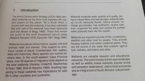 WETLANDS OF SOUTH AFRICA Editor G I COWAN