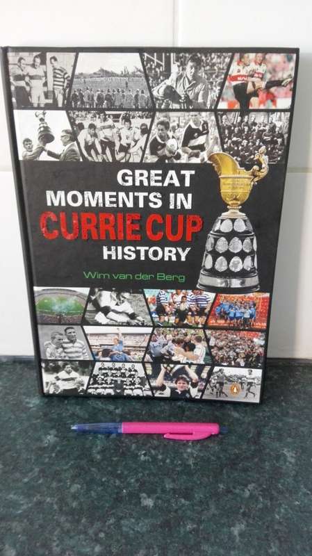 GREAT MOMENTS IN CURRIE CUP HISTORY  Wim van der Berg