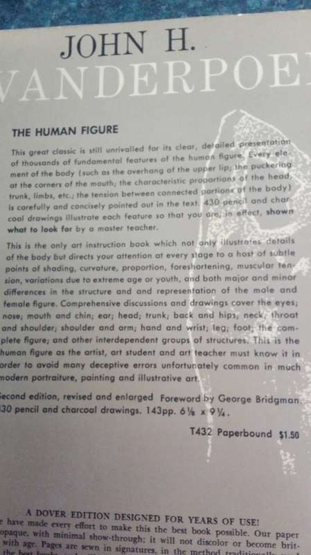 JOHN H VANDERPOEL ; The Human Figure ( Drawing the Human Figure )