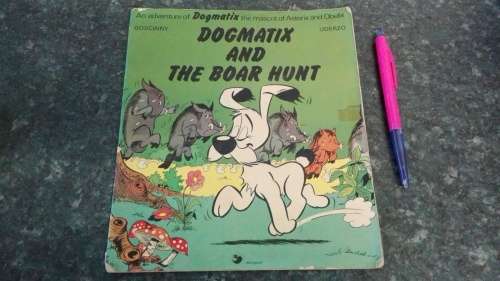 DOGMATIX AND THE BOAR HUNT Goscinny and Uderzo Softcover