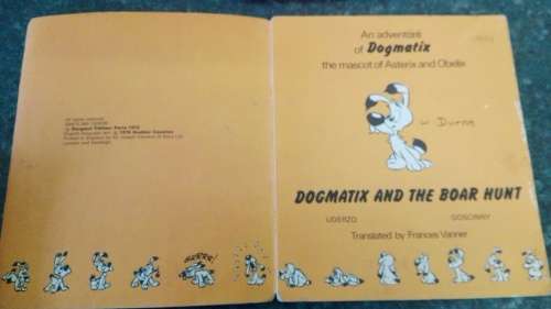 DOGMATIX AND THE BOAR HUNT Goscinny and Uderzo Softcover