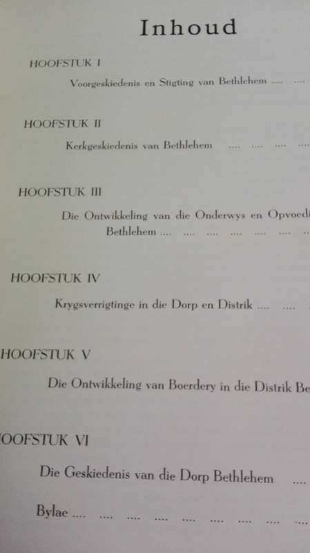 Die Geskiedenis van Bethlehem 1864 - 1964. ( Vrystaat )