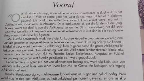 van PATRYS-HULLE TOT HANNA HOEKOM   'n Gids tot die Afrikaanse kinder en jeugboek