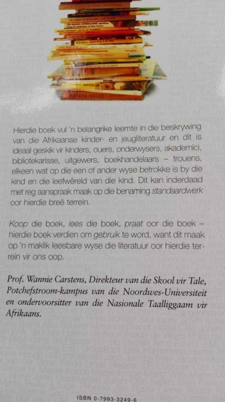 van PATRYS-HULLE TOT HANNA HOEKOM   'n Gids tot die Afrikaanse kinder en jeugboek