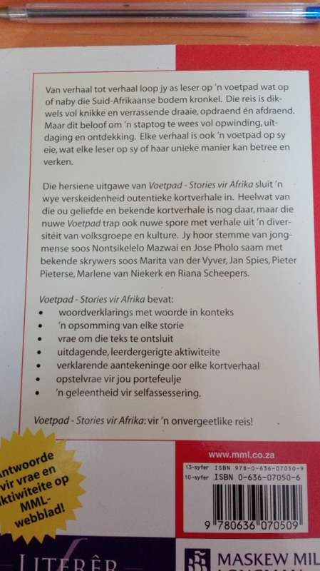 VOETPAD Samestellers ELSABE STEENBERG en ELSE van WYK STORIES VIR AFRIKA