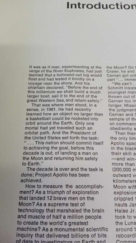 APOLLO  ; Text by RUSSELL E CHAPPELL