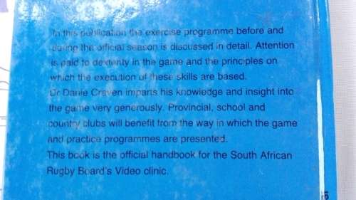 DOC CRAVEN`S RUGBY Playing and Training Handbook