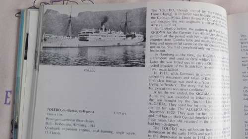 IN SOUTH AFRICAN WATERS Passenger Liners Since 1930 David Hughes & Peter Humphries incl Union Castle