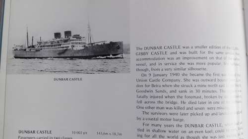 IN SOUTH AFRICAN WATERS Passenger Liners Since 1930 David Hughes & Peter Humphries incl Union Castle