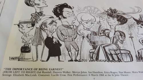ENCORE ! NAPAC THEATRE CARTOONS by LEYDEN ( Natal Performing Arts Council 1986 )