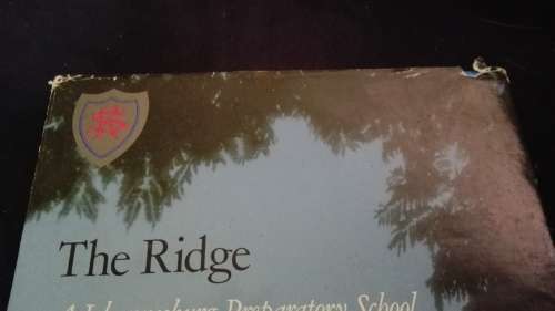 THE RIDGE A JOHANNESBURG PREPARATORY SCHOOL ANDREW HARRINGTON