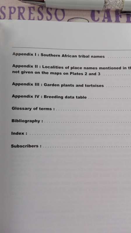 THE SOUTHERN AFRICAN TORTOISE BOOK Revised Expanded Edition Richard C Boycott incl Terrapins