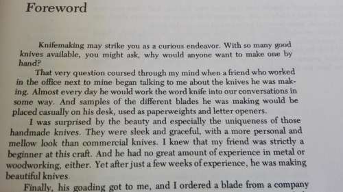 Book ; STEP by STEP KNIFEMAKING You Can Do It by DAVID BOYE